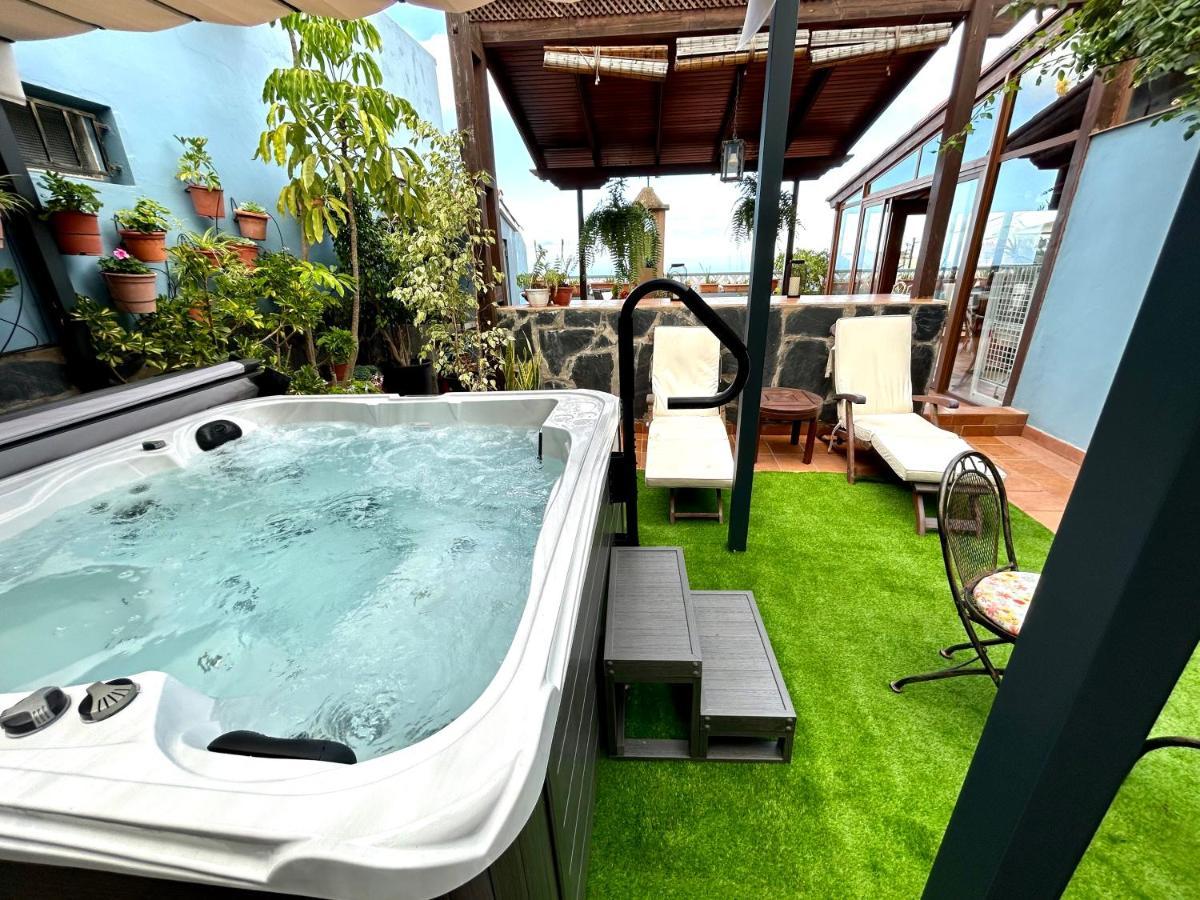 Villa Casa Con Jardin Y Jacuzzi Realejo Alto Exterior foto